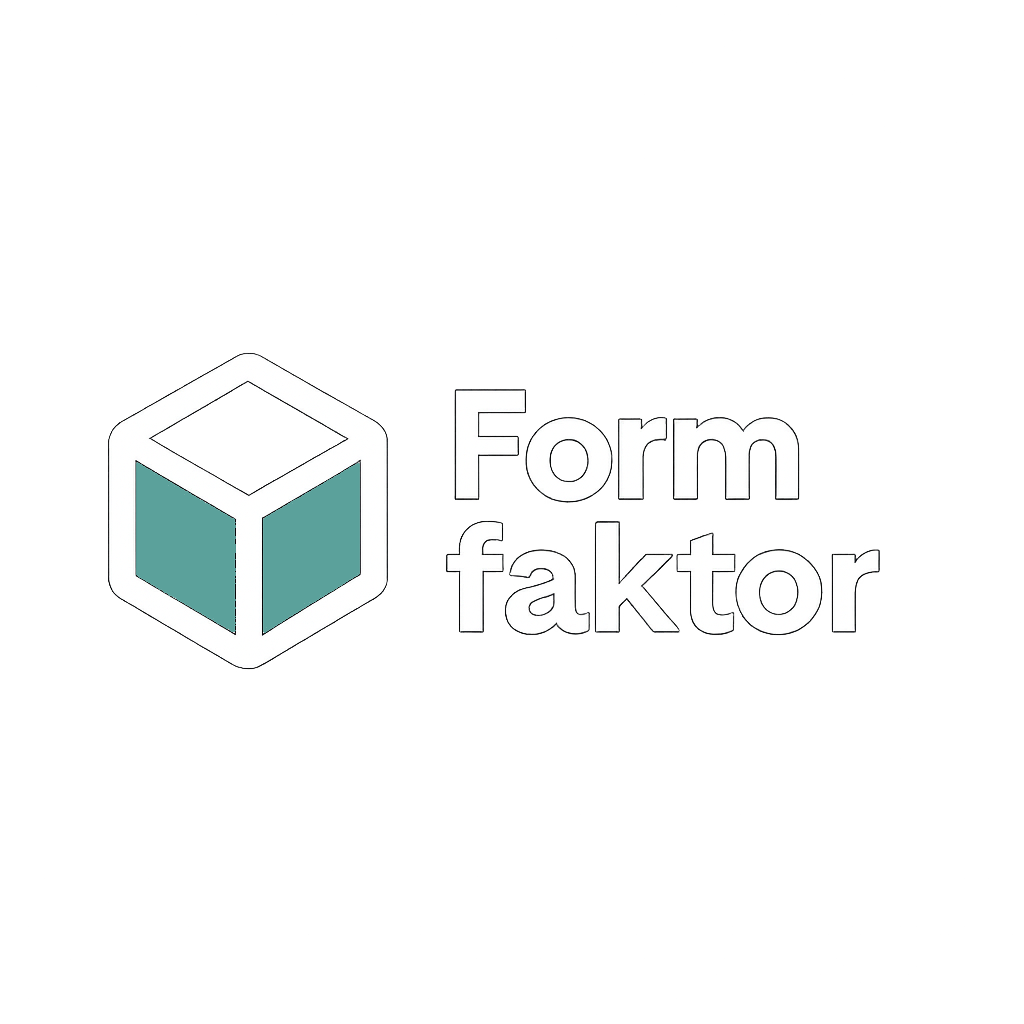 Formfaktor 3D Logo